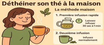 Déthéiner son thé à la maison : le guide